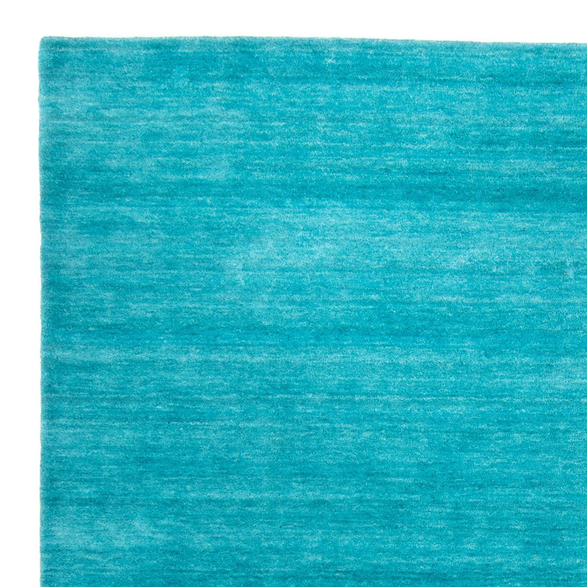 Tapis Gabbeh - Softy carré - 200 x 200 cm - turquoise
