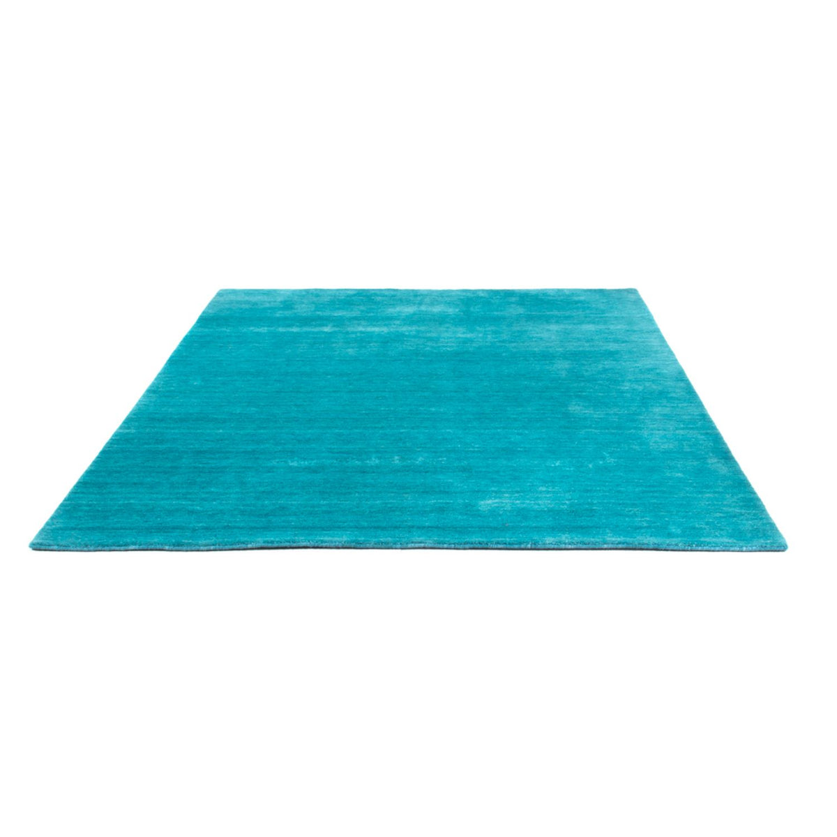 Tapis Gabbeh - Softy carré - 200 x 200 cm - turquoise