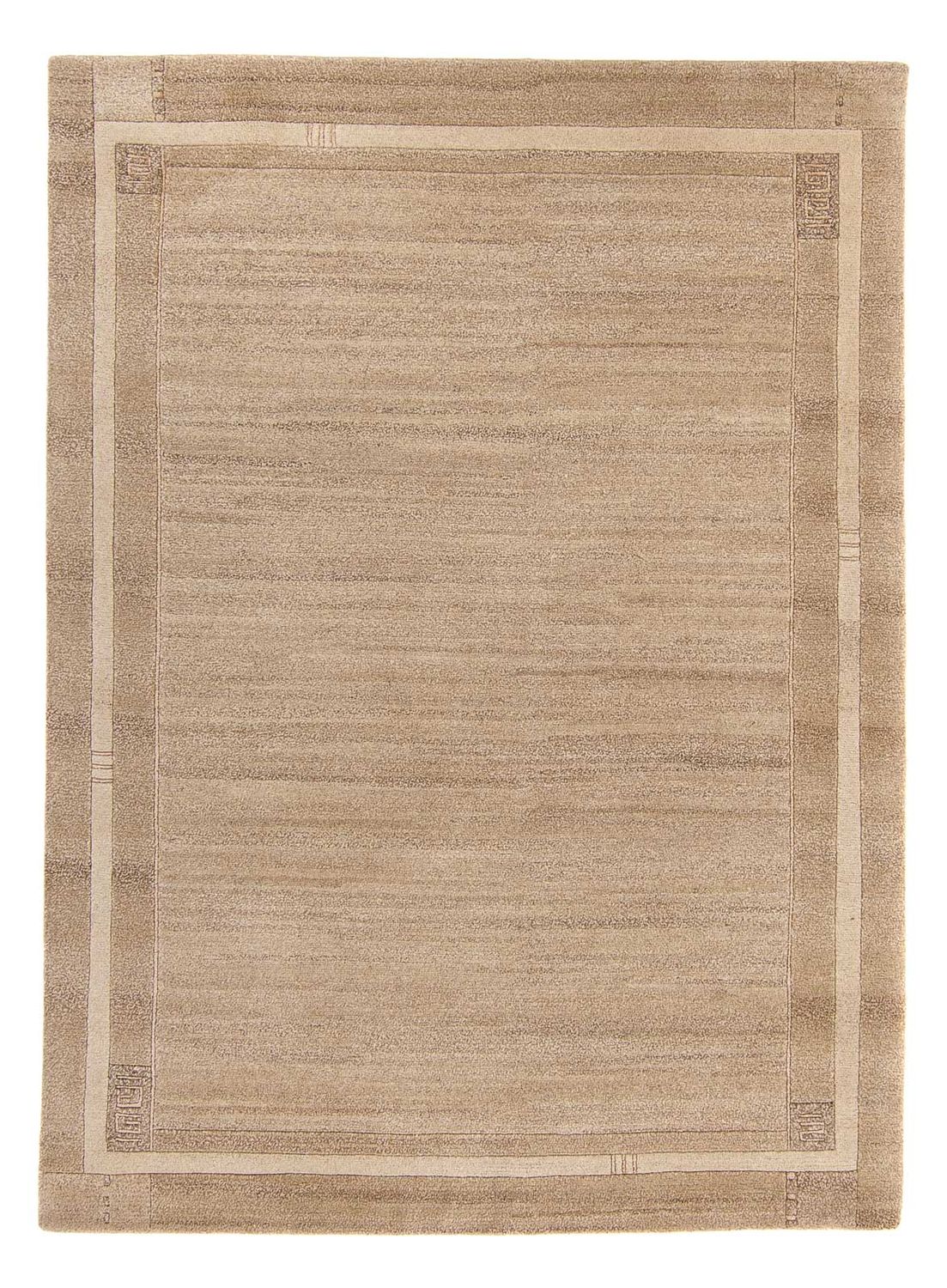Tapis Népalais - 200 x 143 cm - beige