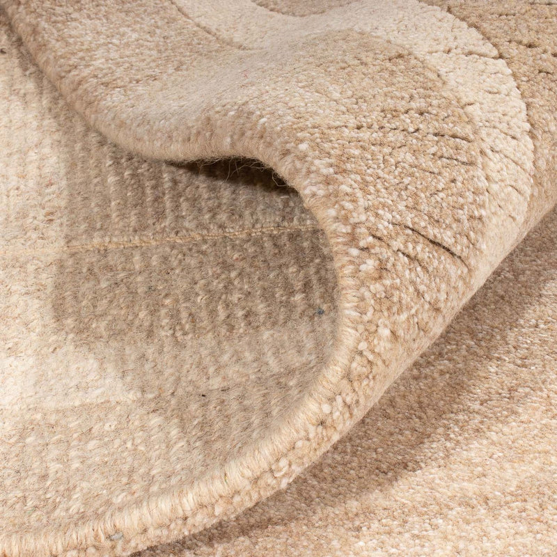 Tapis Népalais - 200 x 143 cm - beige