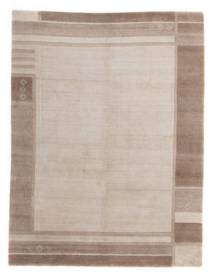 Tapis Népalais - 233 x 171 cm - naturel