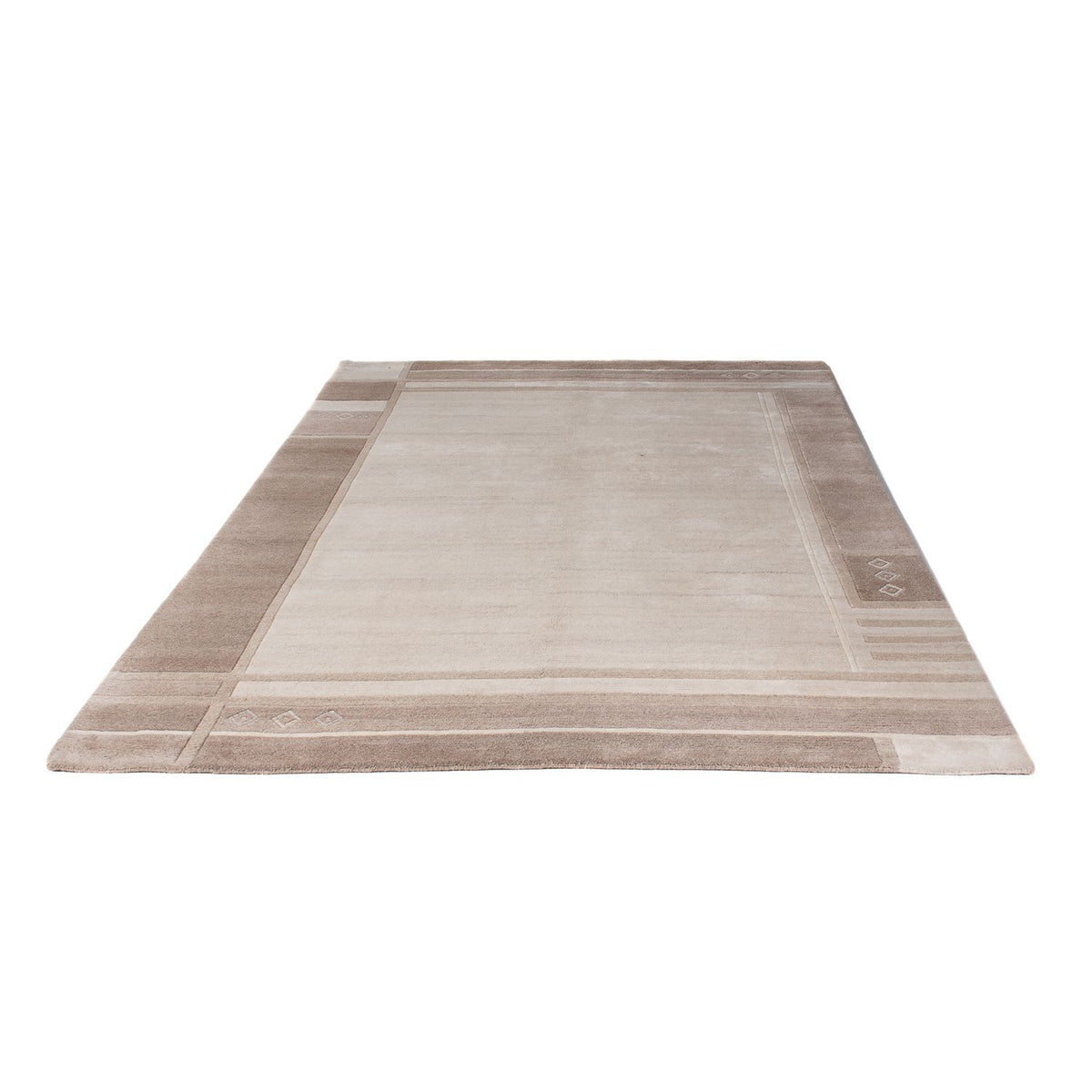 Tapis Népalais - 233 x 171 cm - naturel