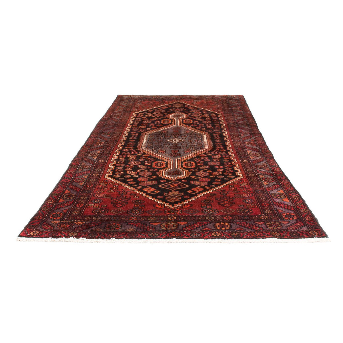 Tapis de couloir Tapis persan - Nomadic - 287 x 150 cm - bleu foncé