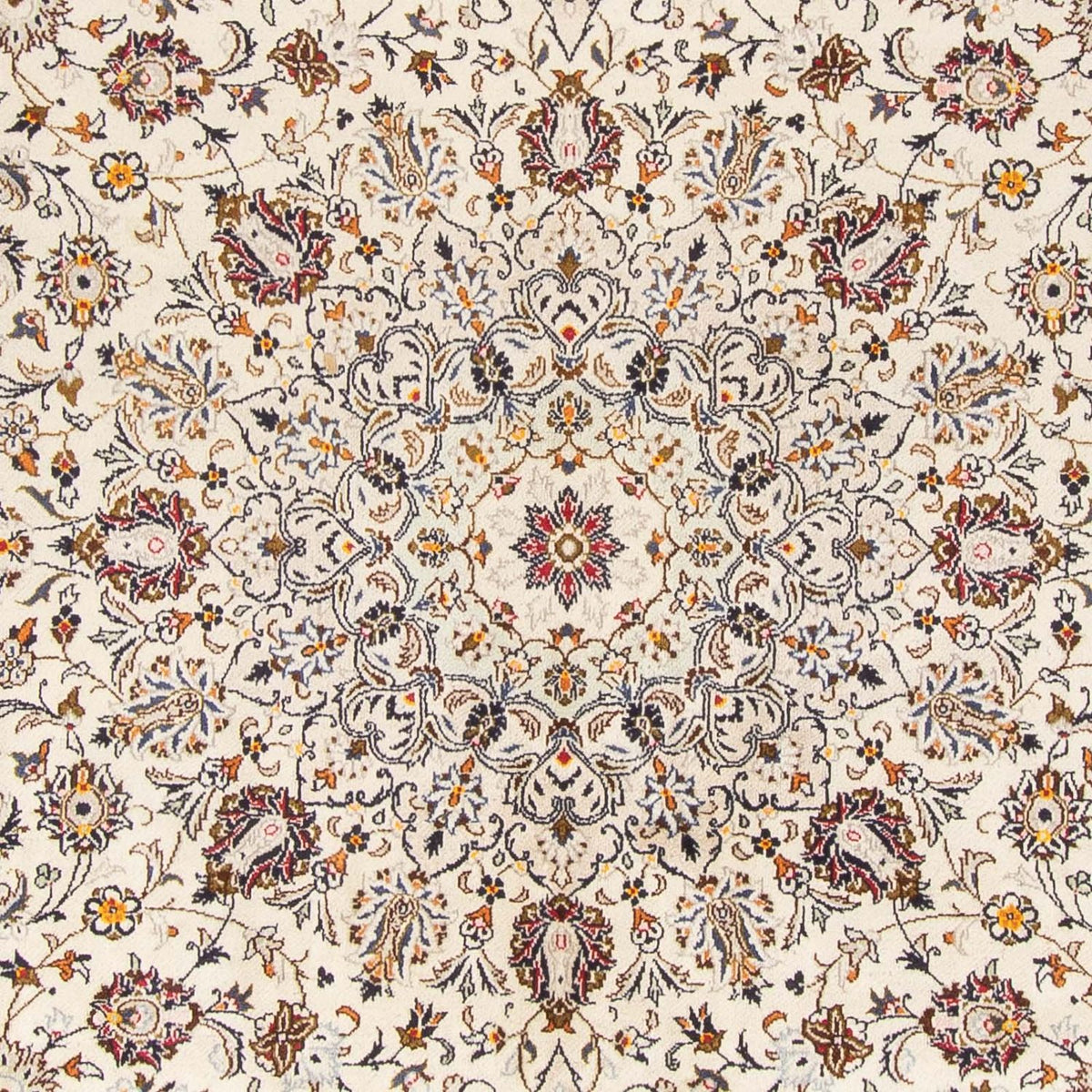 Tapis persan - Keshan - 398 x 295 cm - beige