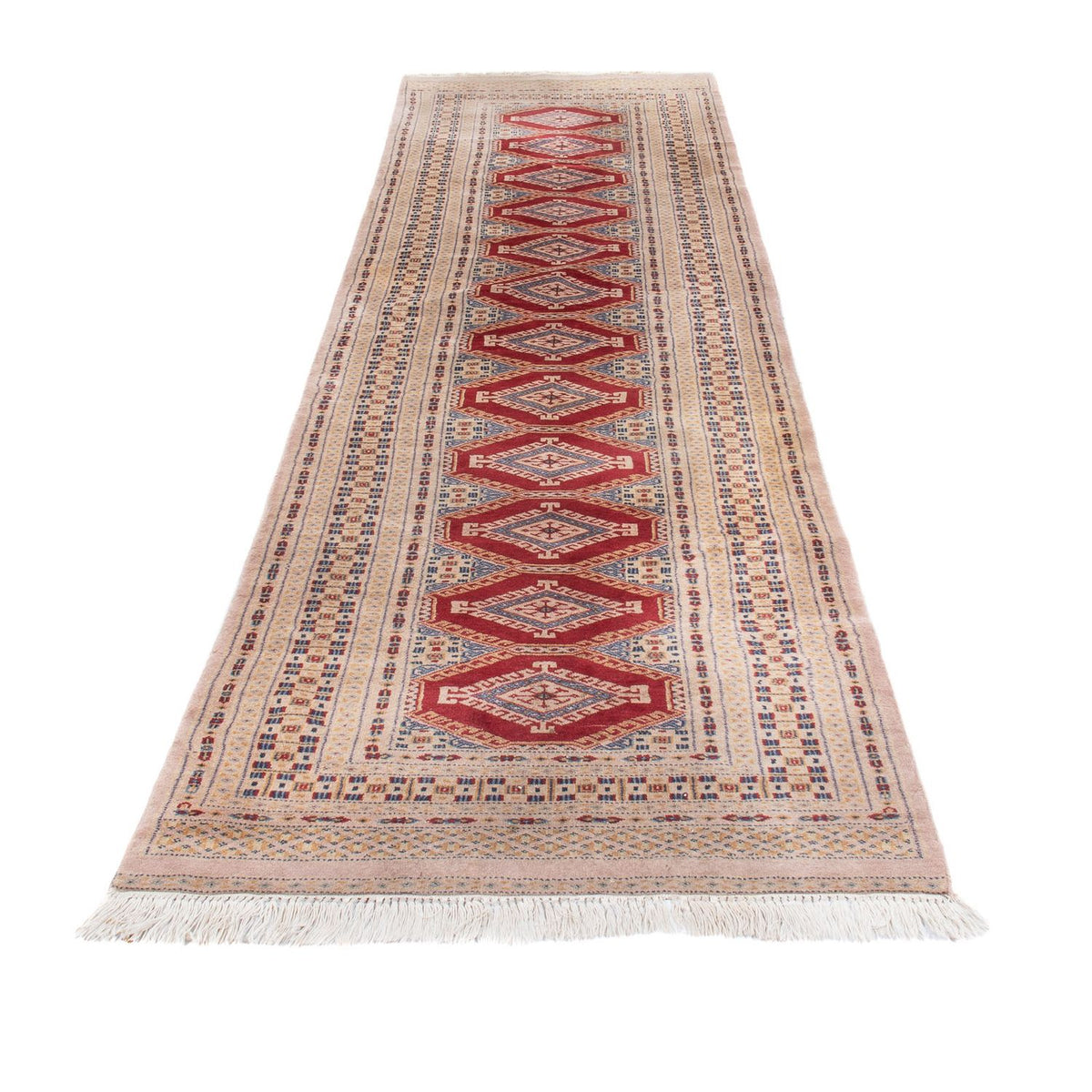 Tapis de couloir Tapis Pakistani - 315 x 90 cm - rouge