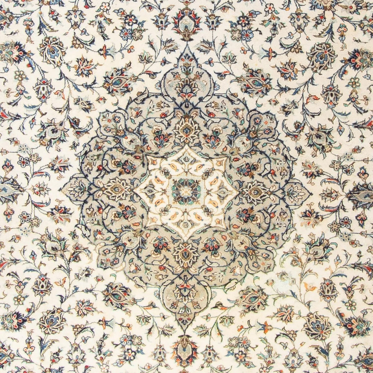 Tapis persan - Keshan - 356 x 250 cm - beige
