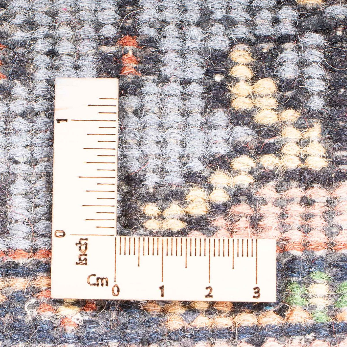 Tapis de couloir Tapis oriental - Indus - 400 x 80 cm - bleu clair