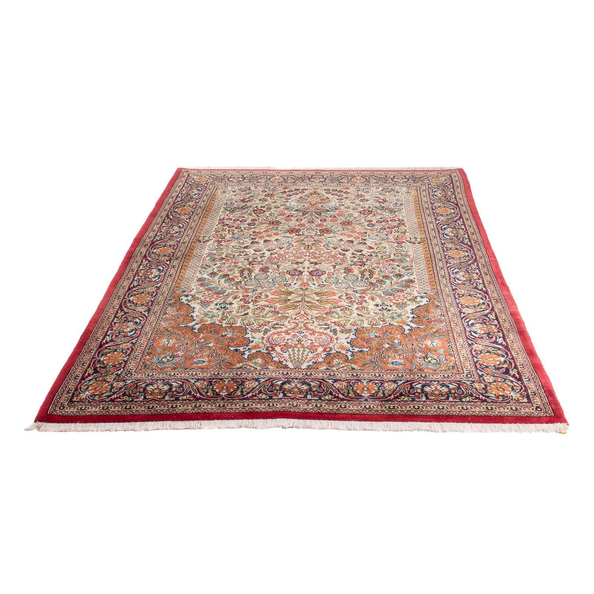 Tapis persan - Ghom - 200 x 137 cm - beige