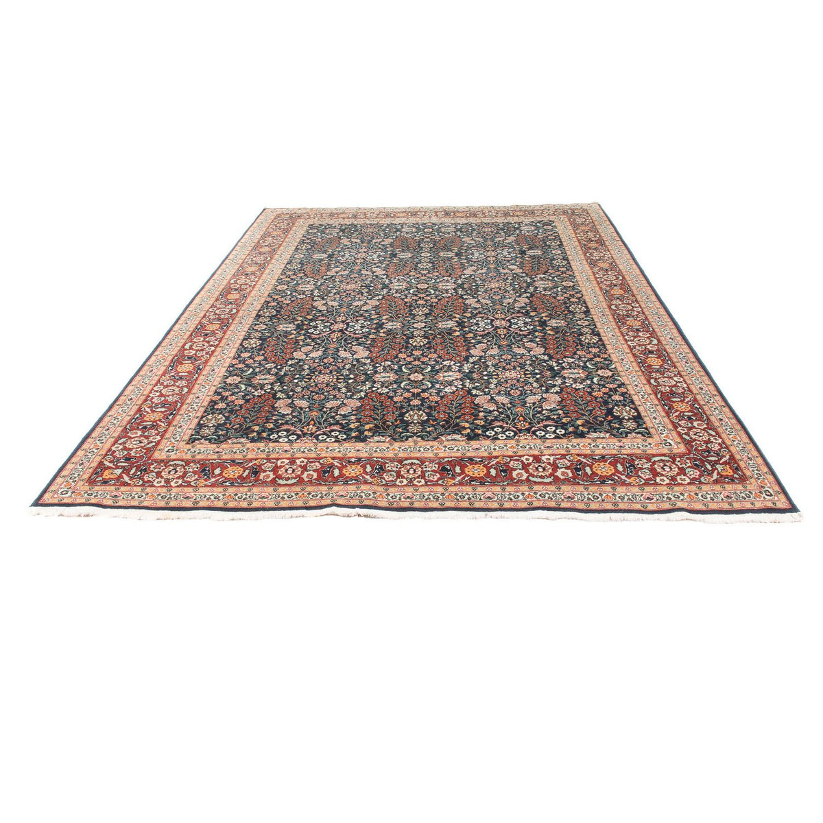 Tapis oriental - Hereke - 285 x 202 cm - marron foncé