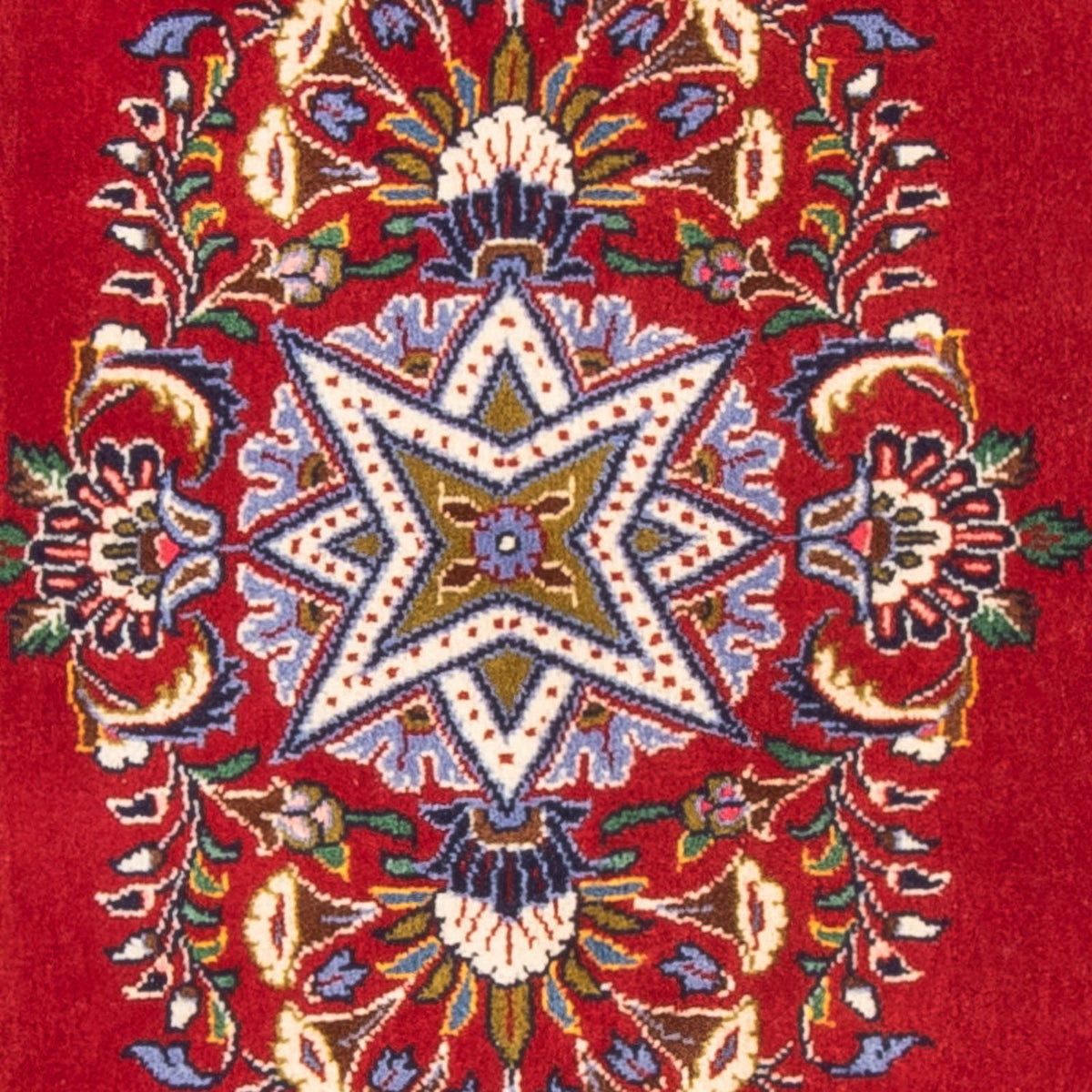 Tapis persan - Tabriz - 98 x 65 cm - rouge