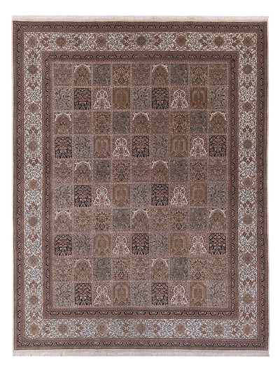 Tapis de Qom indien Tapis - Tapis oriental