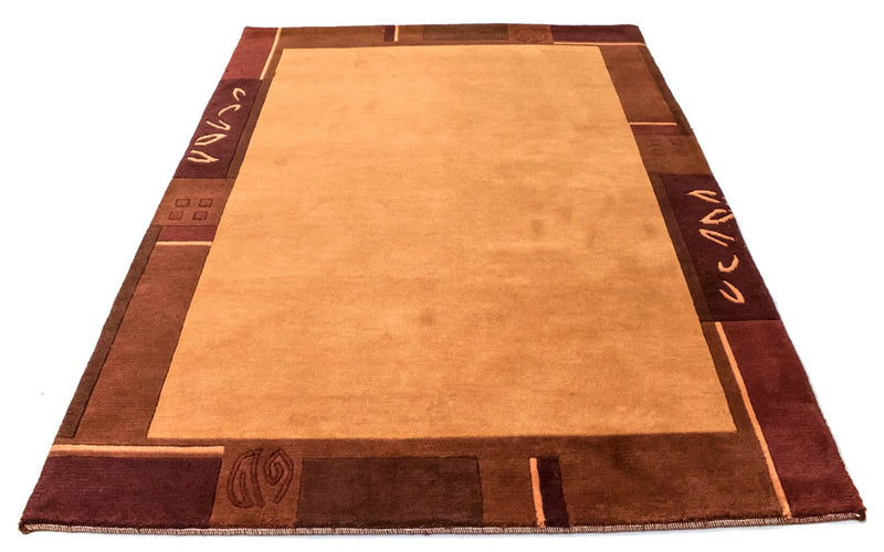 Tapis Népalais - 201 x 146 cm - orange