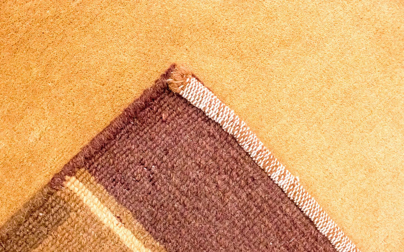 Tapis Népalais - 201 x 146 cm - orange