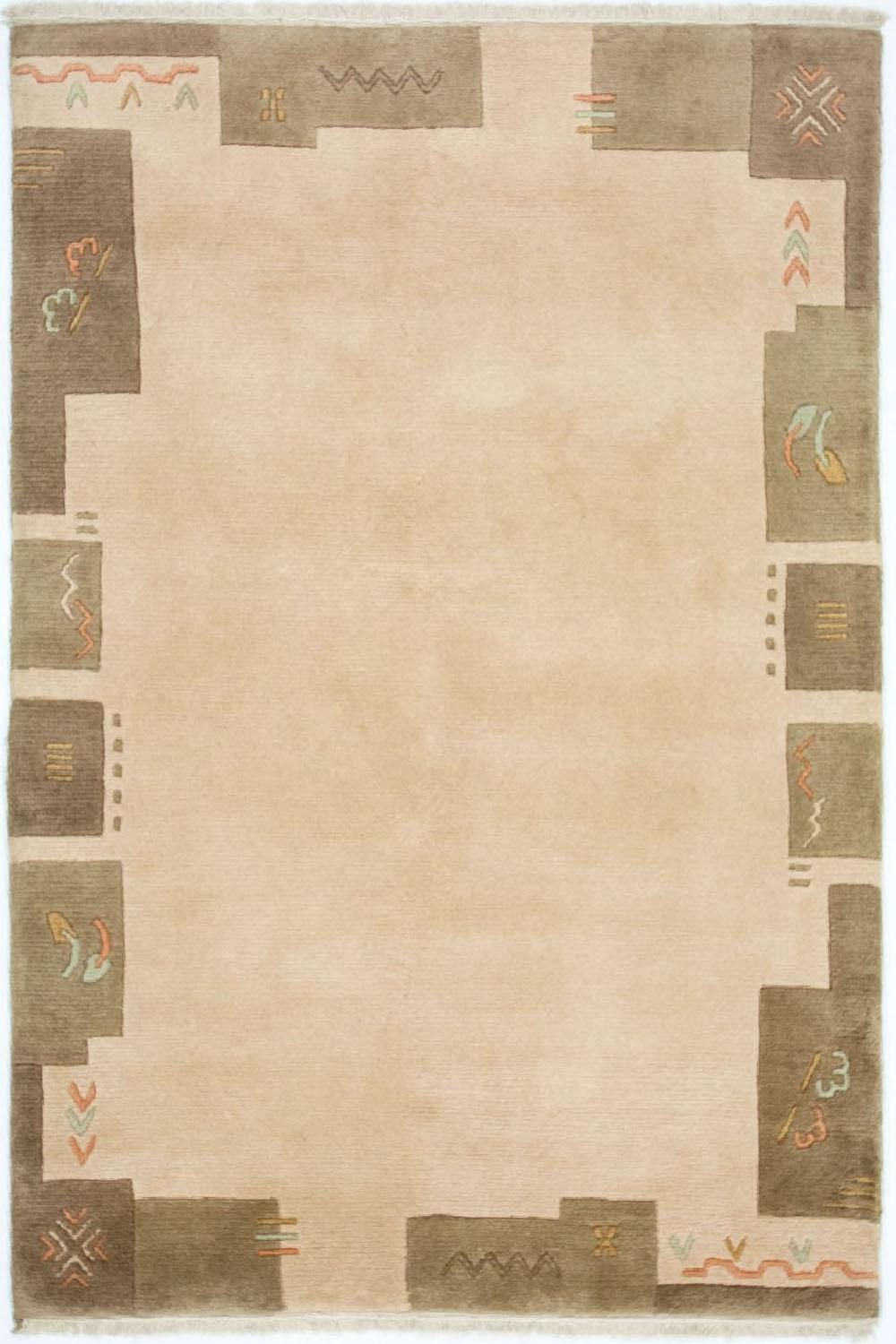 Tapis Népalais - 182 x 124 cm - multicolore