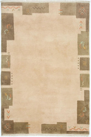 Tapis Népalais - 182 x 124 cm - multicolore