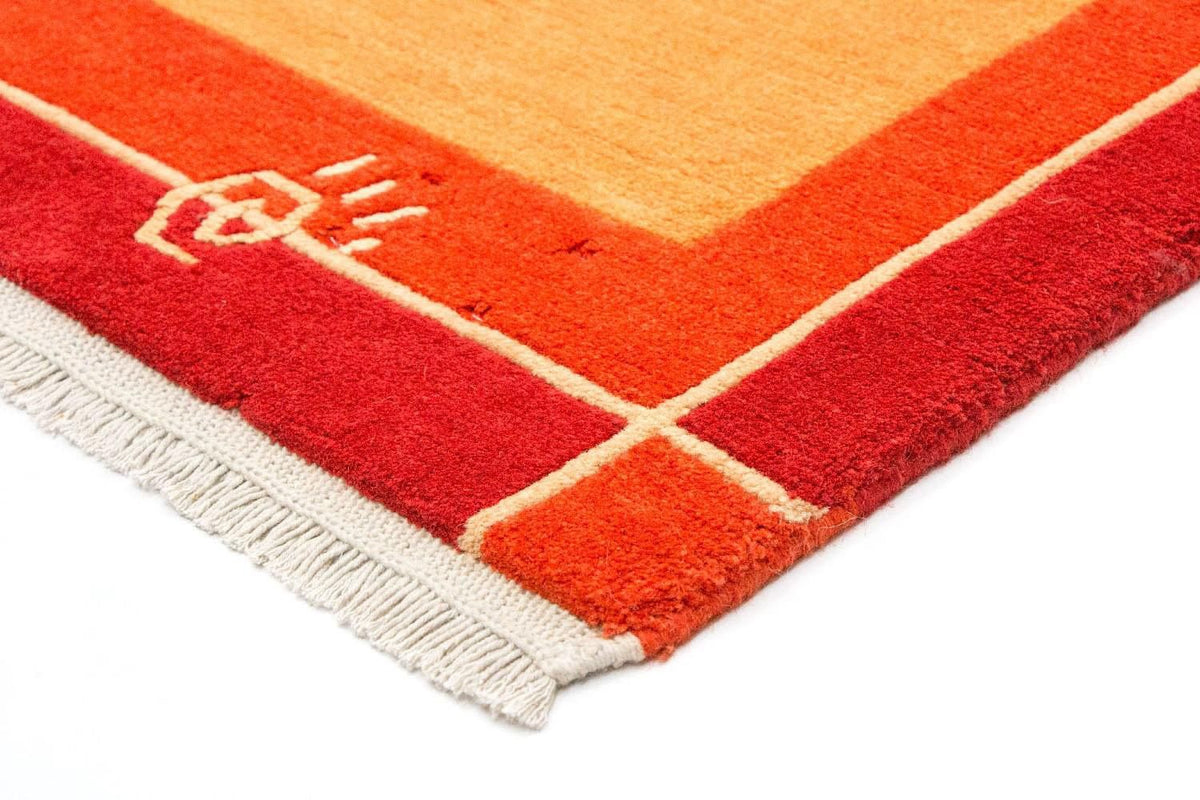 Tapis Népalais - 175 x 120 cm - orange