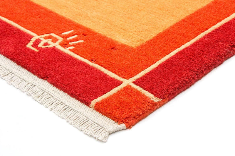 Tapis Népalais - 175 x 120 cm - orange