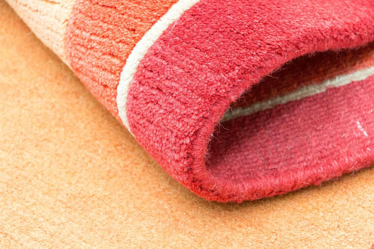 Tapis Népalais - 175 x 120 cm - orange