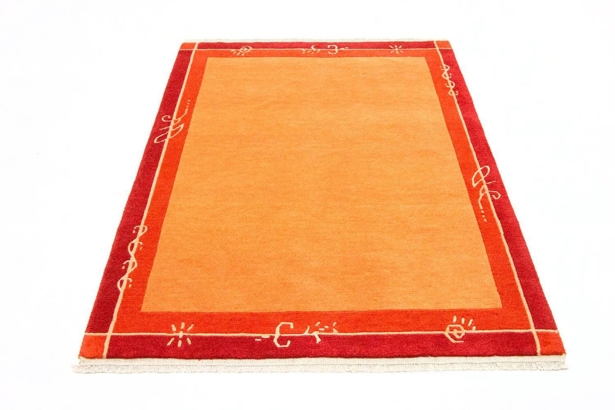 Tapis Népalais - 175 x 120 cm - orange