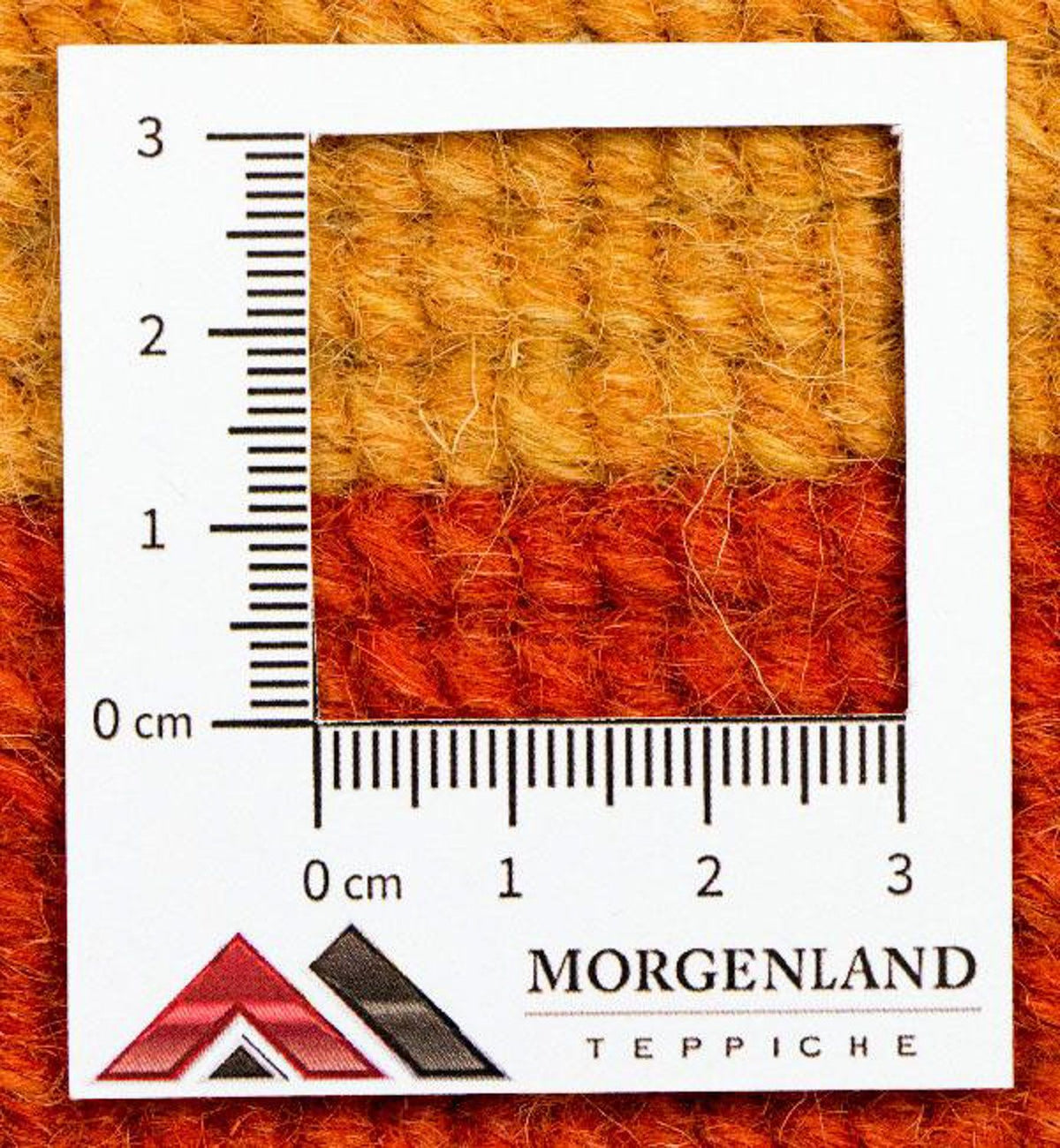 Tapis Népalais - 175 x 120 cm - orange