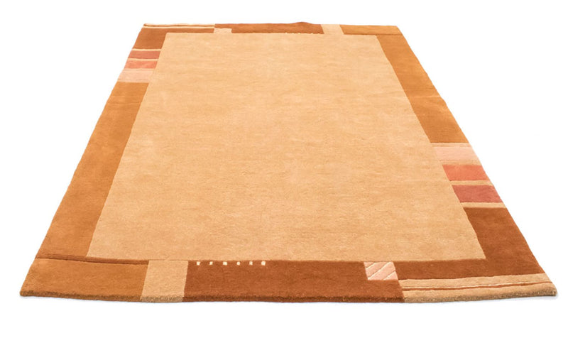Tapis Népalais - 238 x 177 cm - marron clair