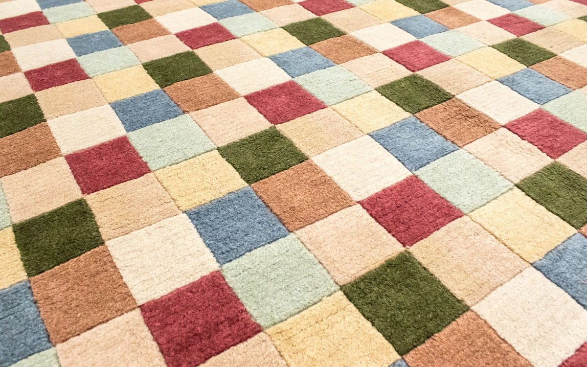 Tapis Népalais - 220 x 160 cm - colorée