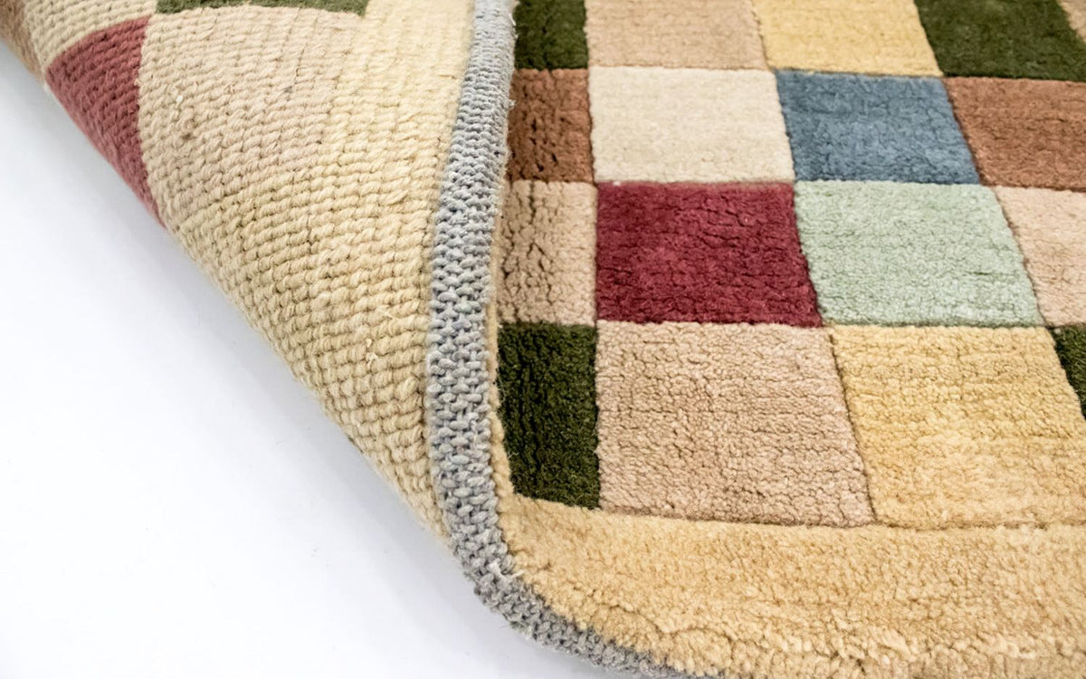 Tapis Népalais - 220 x 160 cm - colorée