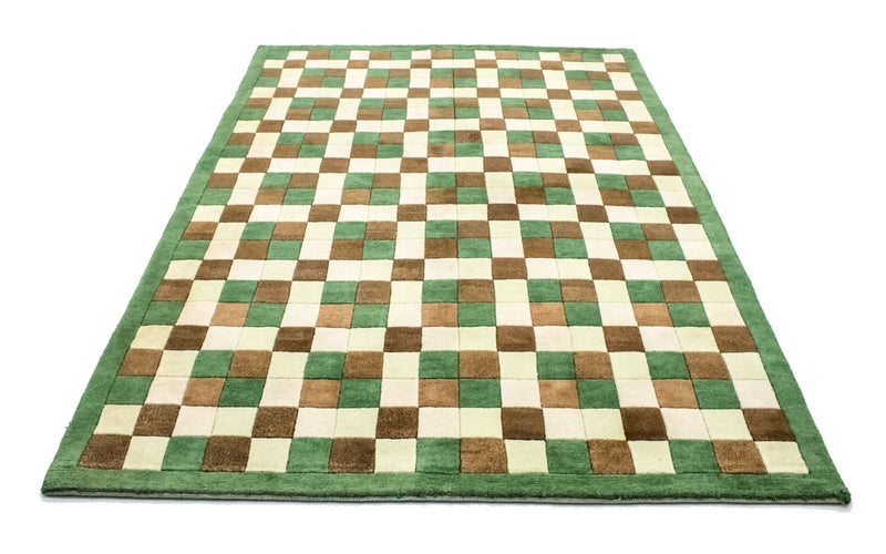 Tapis Népalais - 225 x 161 cm - vert