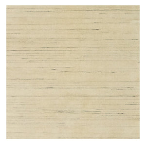 Tapis Gabbeh - Softy carré  - 250 x 250 cm - beige