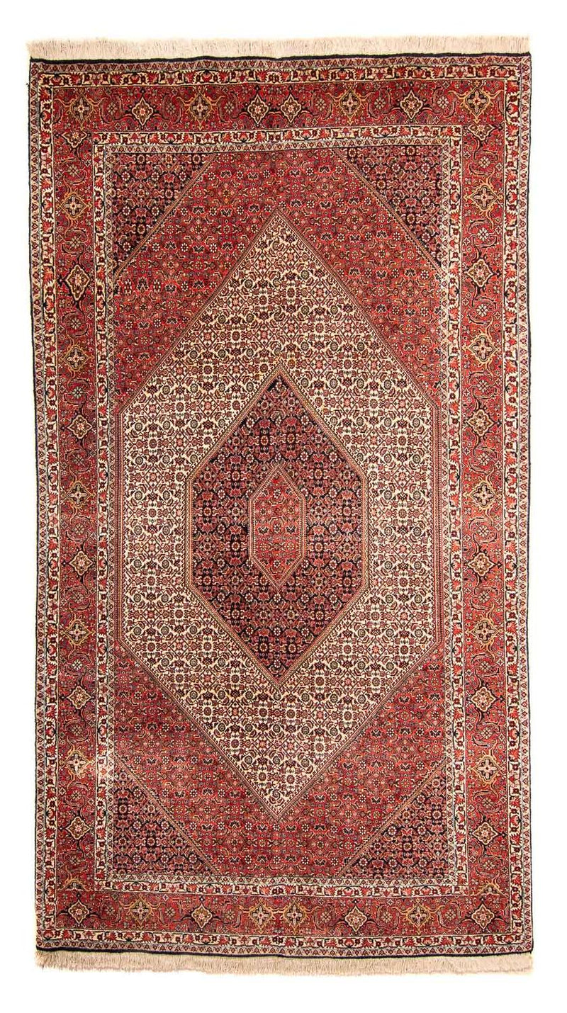 Tapis persan - Bidjar - 312 x 172 cm - rouge clair
