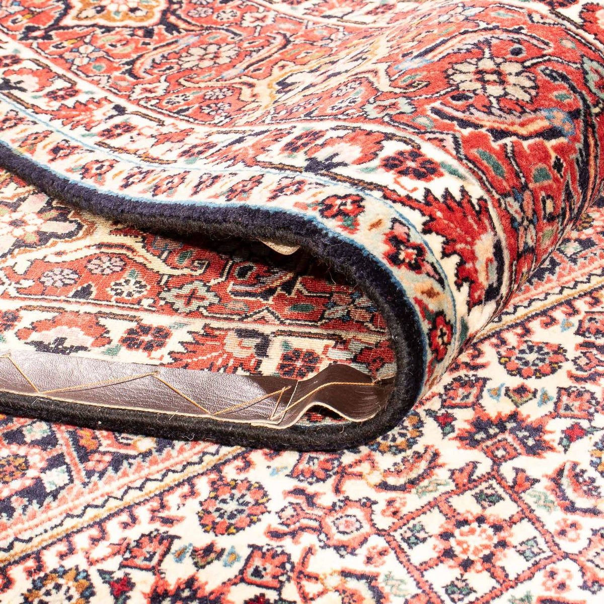 Tapis persan - Bidjar - 312 x 172 cm - rouge clair