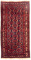 Tapis Belutsch - 197 x 100 cm - rouge