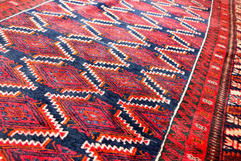 Tapis Belutsch - 197 x 100 cm - rouge