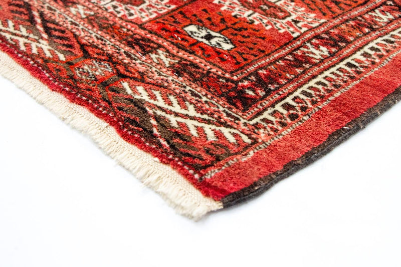 Tapis afghan - Boukhara - 229 x 174 cm - rouge