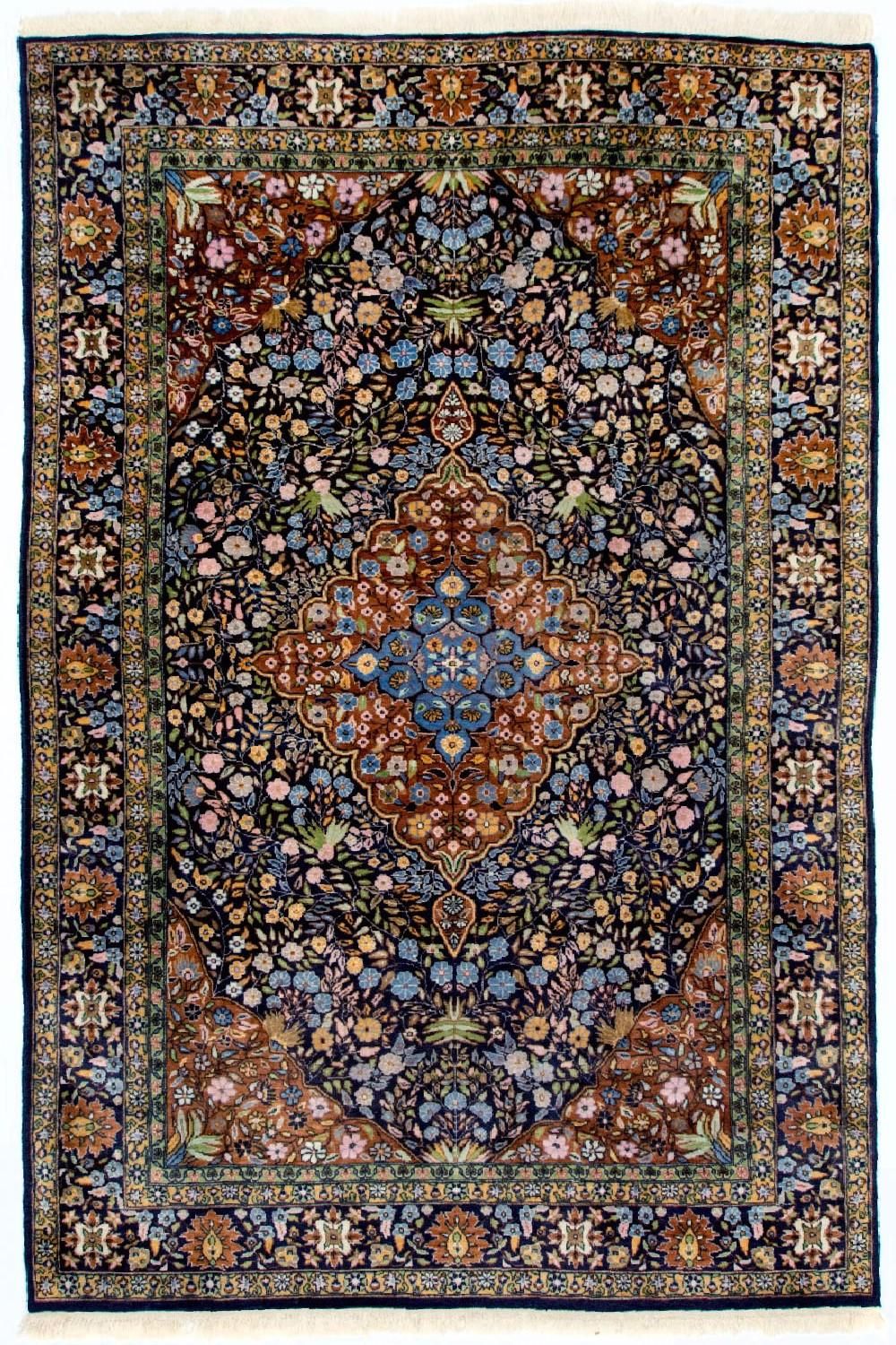 Tapis oriental - 226 x 140 cm - bleu