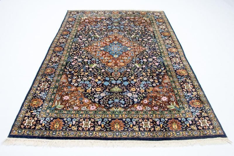Tapis oriental - 226 x 140 cm - bleu