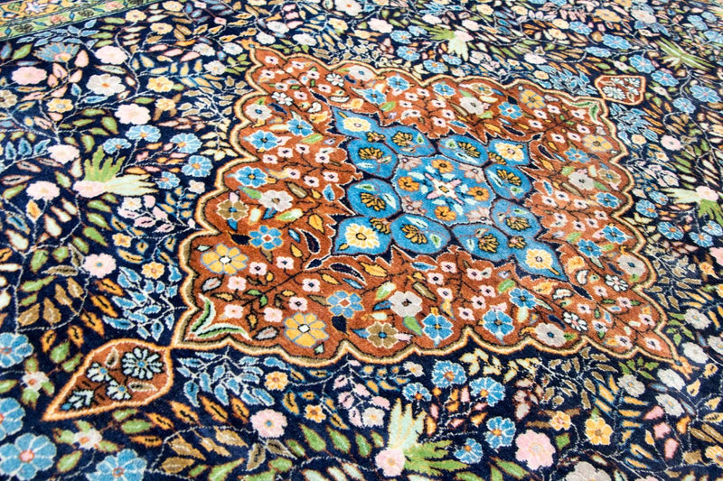 Tapis oriental - 226 x 140 cm - bleu