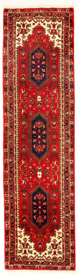 Tapis de couloir Tapis oriental - 334 x 89 cm - rouge