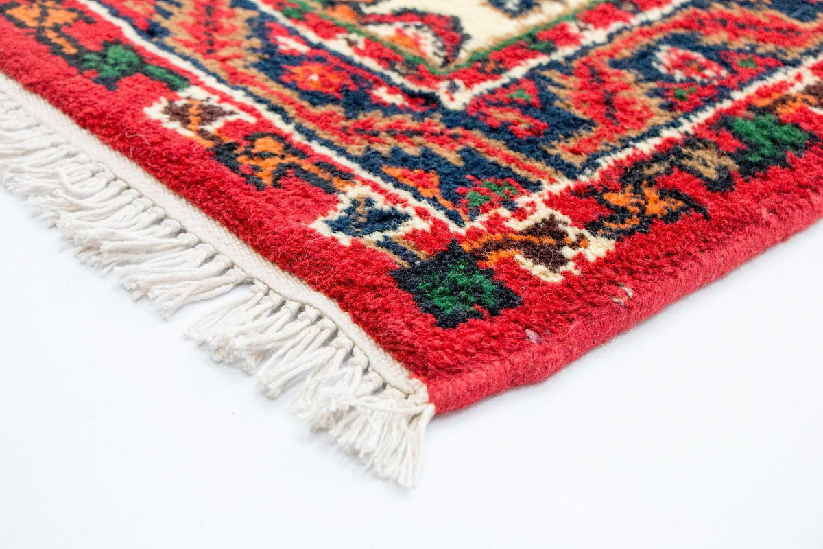 Tapis de couloir Tapis oriental - 334 x 89 cm - rouge