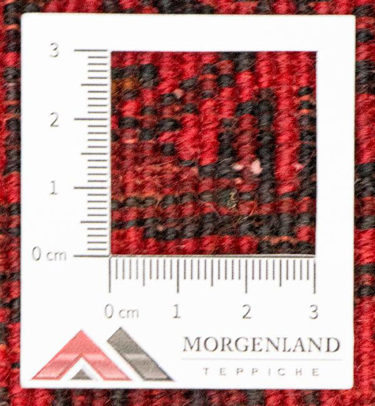 Tapis afghan - Boukhara - 292 x 203 cm - rouge