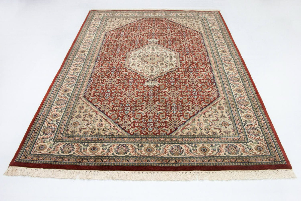 Tapis persan - Bidjar - 242 x 172 cm - rouge