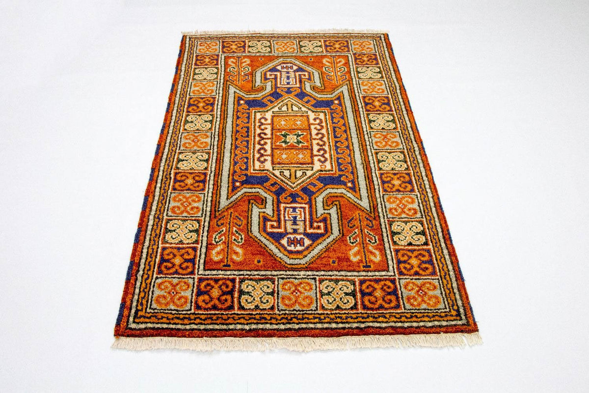 Tapis oriental - 151 x 95 cm - orange