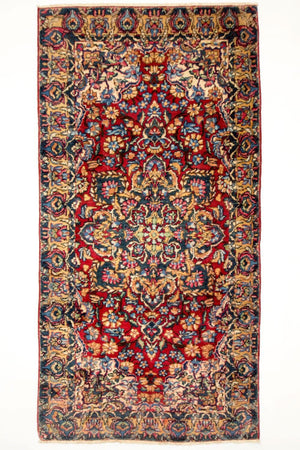 Tapis persan - Classique - 175 x 93 cm - multicolore
