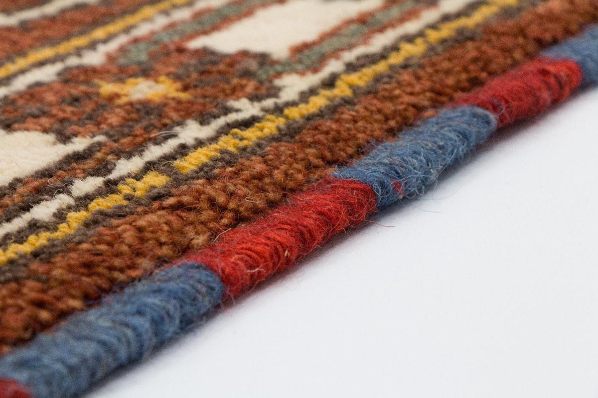 Tapis oriental - 92 x 61 cm - marron