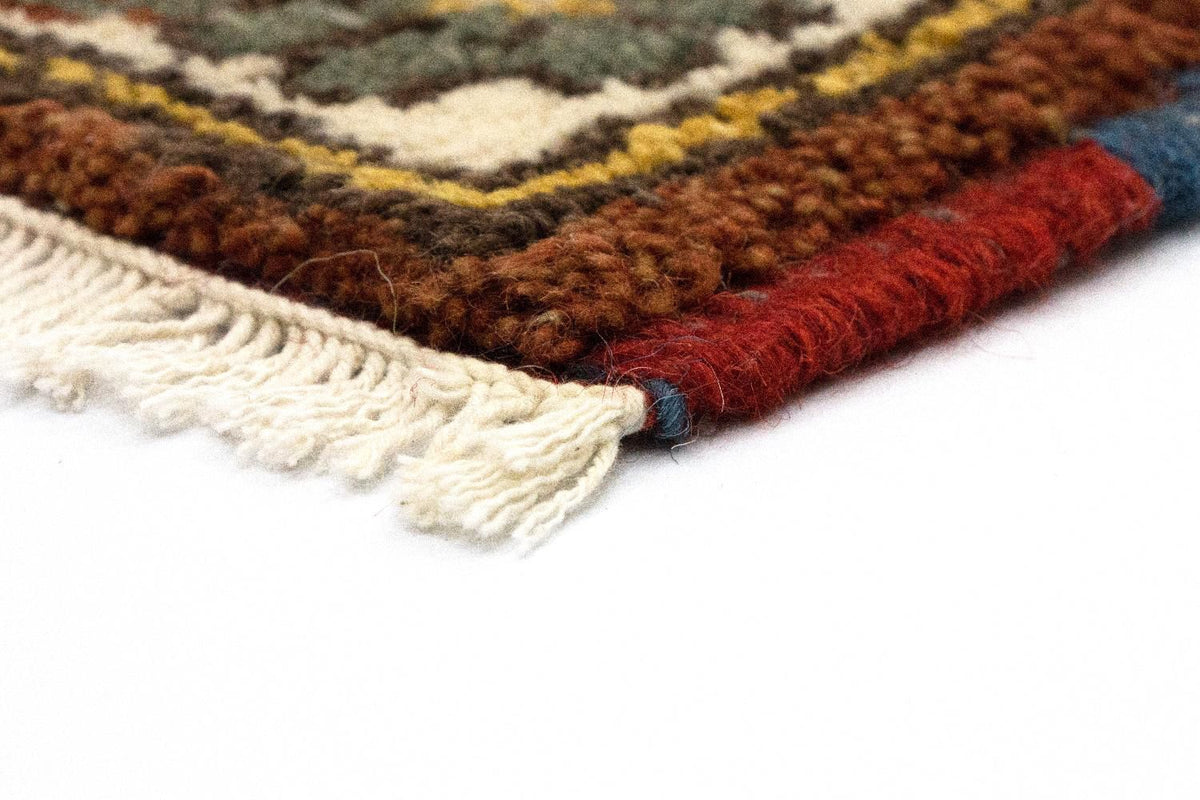 Tapis oriental - 92 x 61 cm - marron