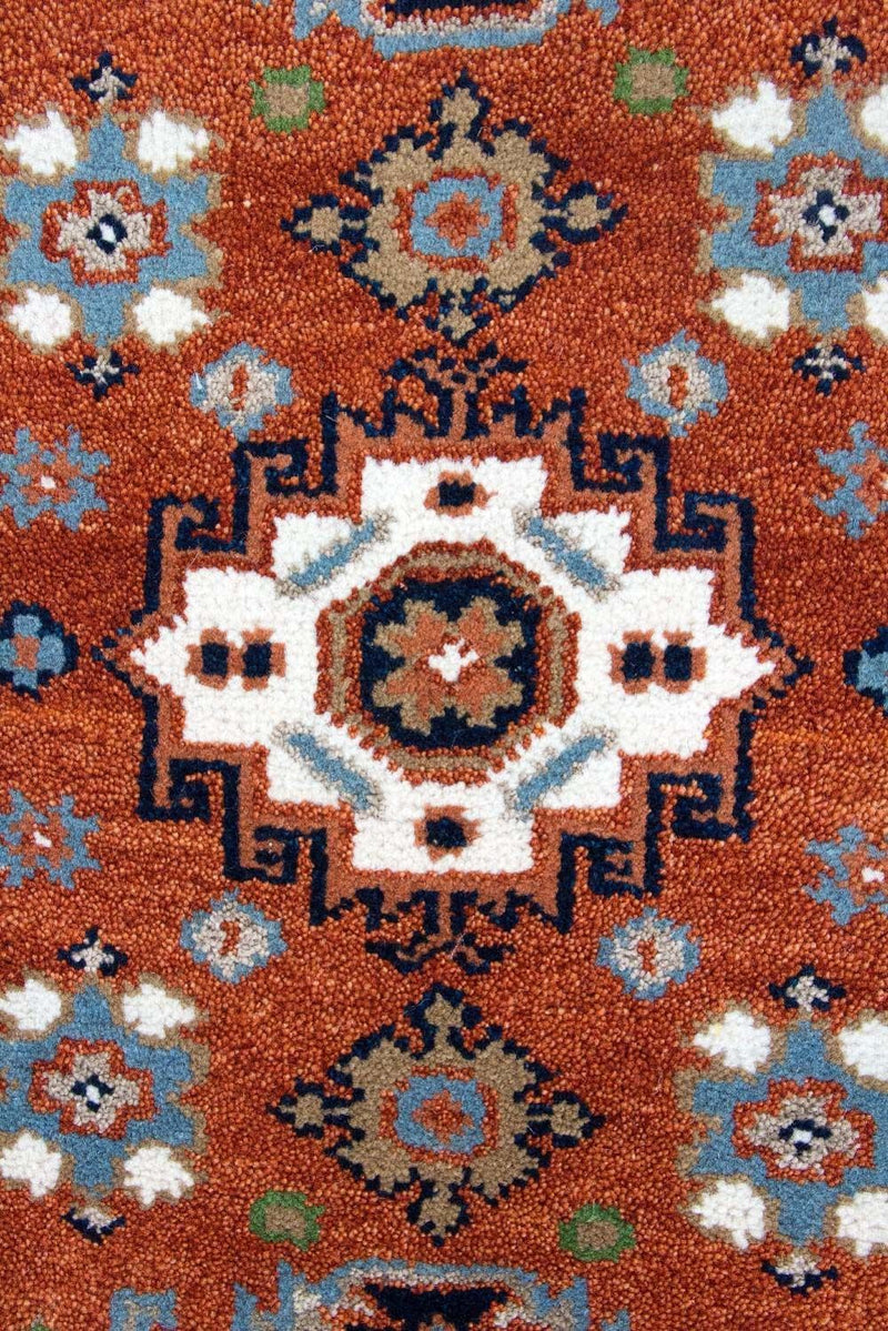 Tapis oriental - 115 x 64 cm - rouille
