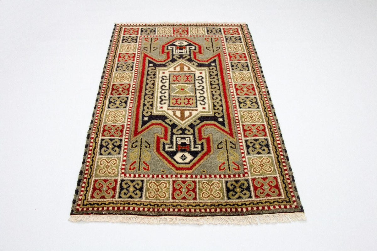 Tapis oriental - 153 x 96 cm - vert clair