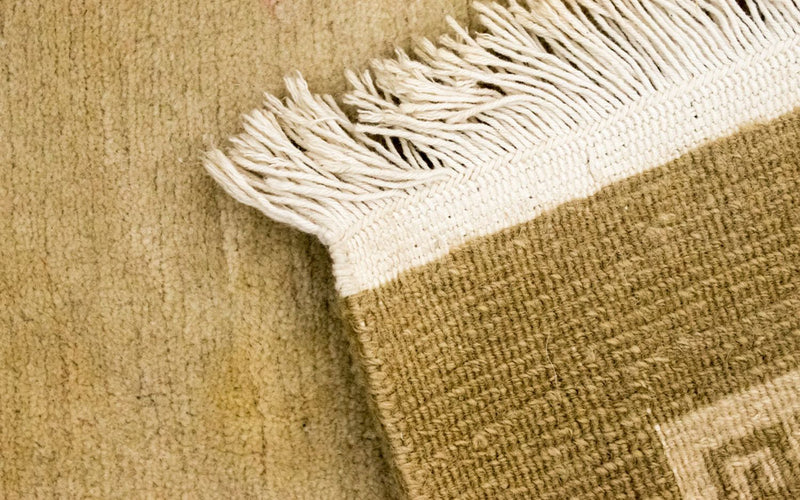 Tapis Népalais - 240 x 168 cm - beige