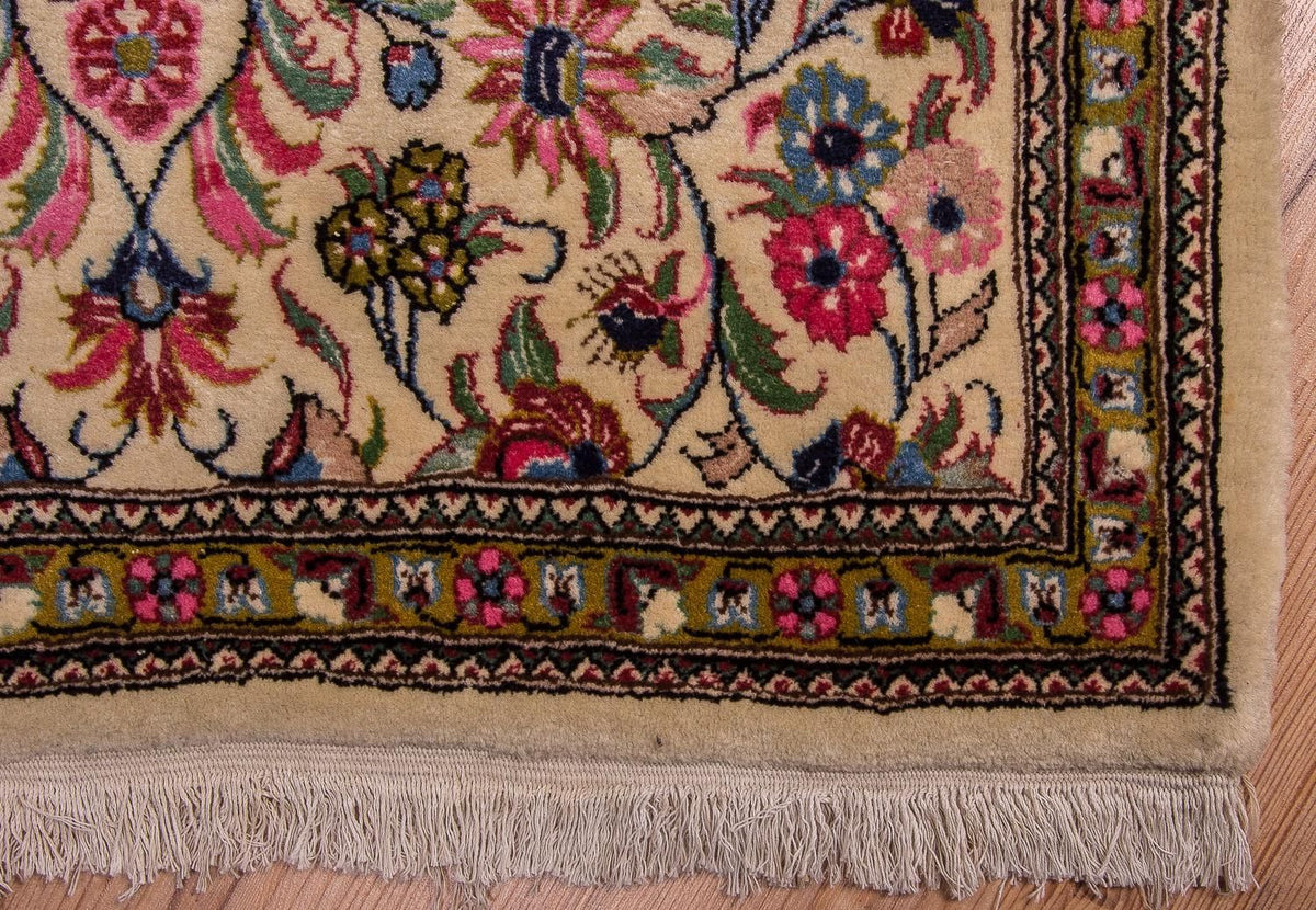 Tapis persan - Ghom - 110 x 77 cm - multicolore