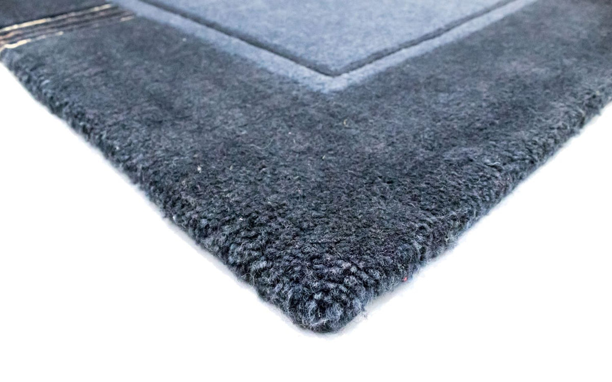 Tapis Népalais - 234 x 170 cm - bleu clair
